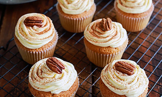 Cinnamon Pear Cupcakes