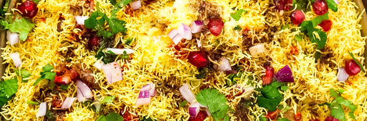 Smashed Potato Chaat