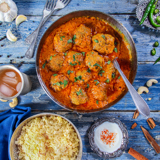 Hyderabadi Keema Kofta Curry