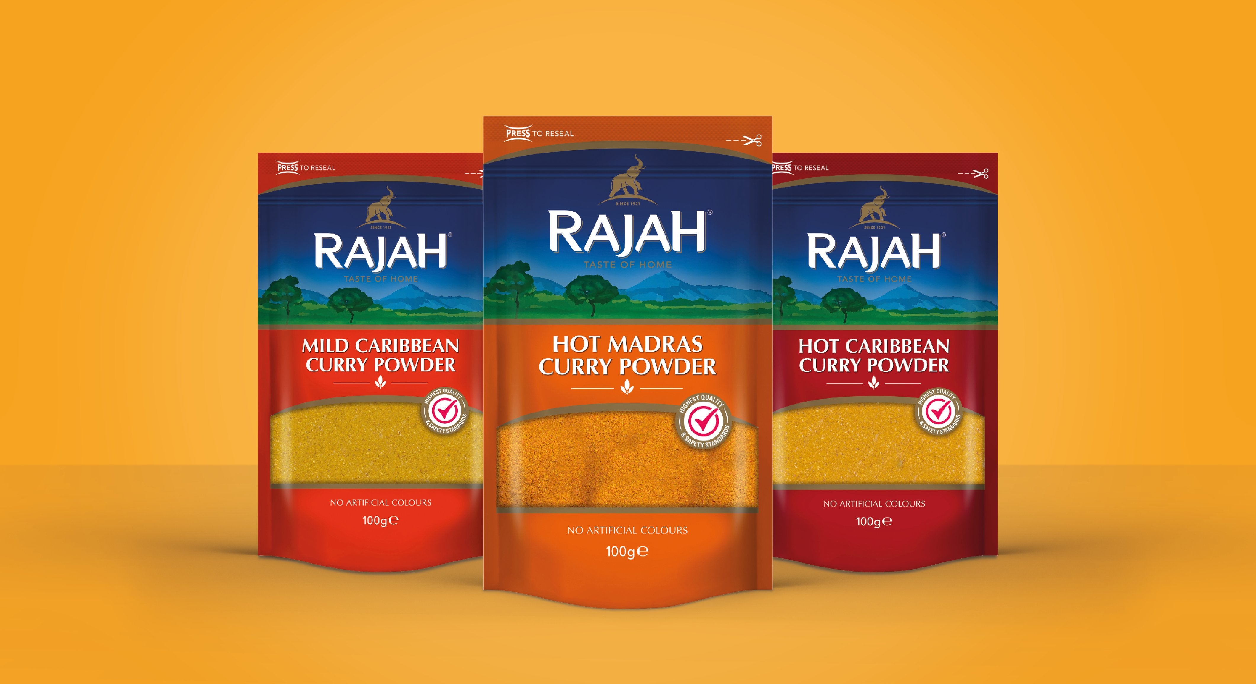 Curry Powder Raja Collections – Rajah Spices